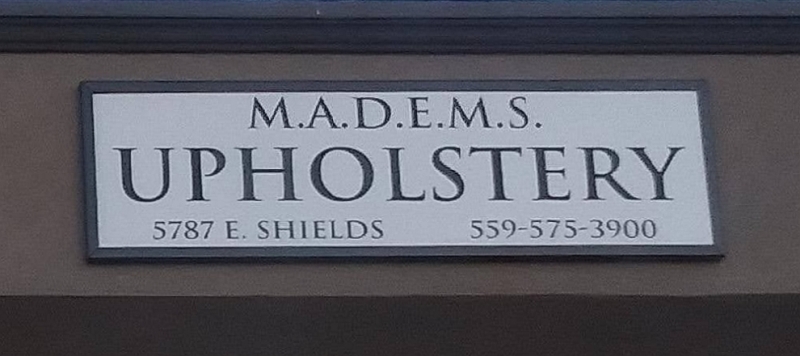 M.A.D.E.M.S. Upholstery